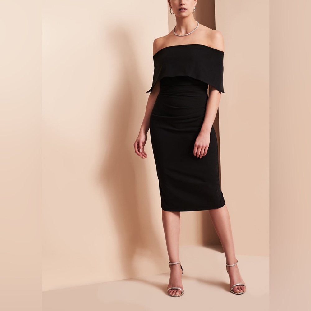 Vince Camuto NWT off the shoulder LBD size 10
